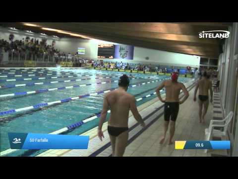 Serie 4 dei 50 Farfalla  Assoluti Maschi Master - Campionati Regionali Master 2015 VENETO e FRIULI