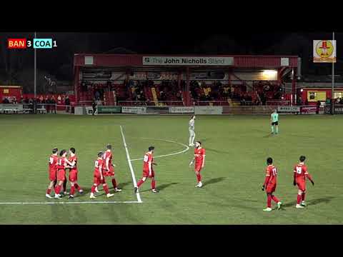 Banbury United 3 Coalville Town 2 - FA Trophy Fourth Round - Tuesday 31st January 2023 - Highlights