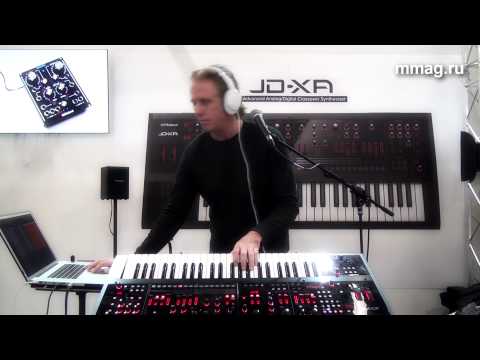 mmag.ru: Musikmesse 2015 - Roland JD XA - синтезатор, новая технология crossover