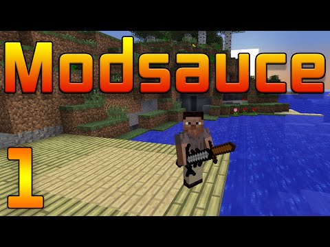 Modsauce Server Play - Ep 1 - People?!