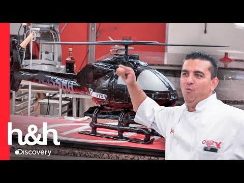 Três bolos enormes e inspirados em máquinas pesadas em movimento | Cake Boss | Discovery H&H Brasil