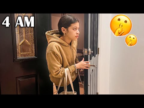 CAUGHT London Sneaking In The House Late At Night  * DAD LOST IT*