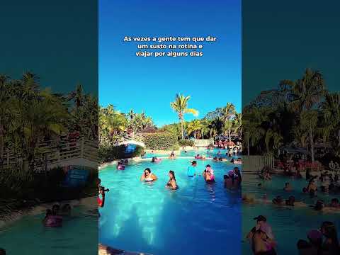 Bom mesmo é aproveitar a vida em Caldas Novas no Lagoa Termas Parque
