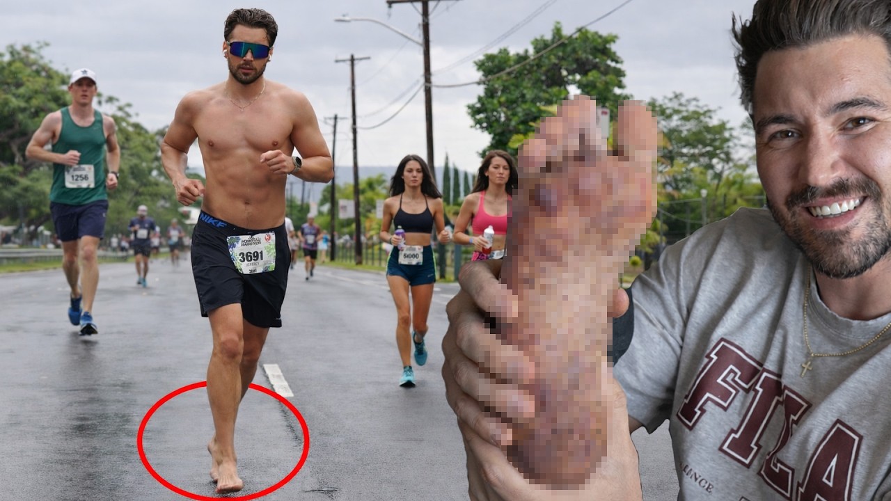 Running a Marathon BAREFOOT!
