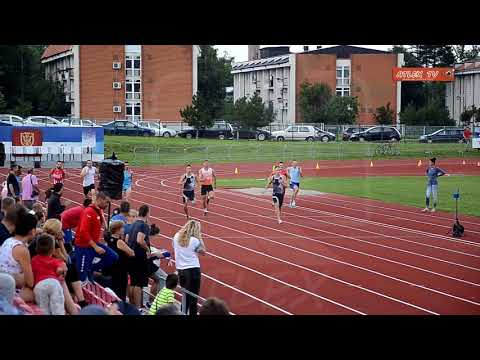 Prvenstvo Srbije u atletici 2018 - 200m muškarci FINALE 🇷🇸
