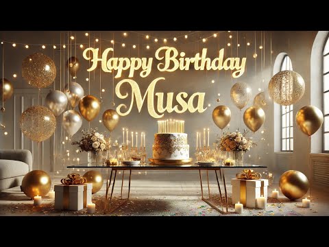 Happy Birthday Musa 🎁 | Musa Happy Birthday Song 🎶 | Musa WhatsApp Status 🎂