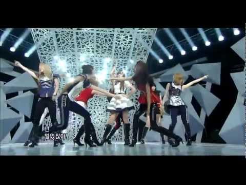 [111030] SNSD Girls'Generation - The Boys + Winner @ Inkigayo.