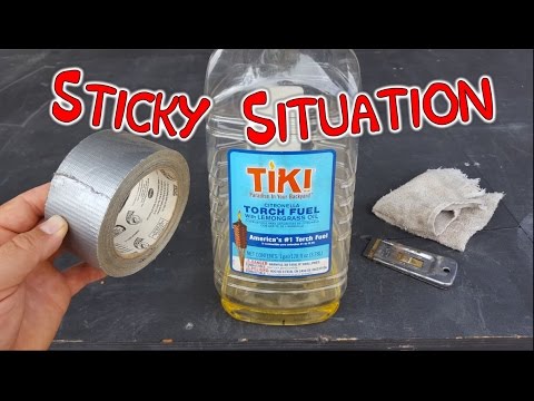 Easy Way to Remove Sticky Tape Residue & Adhesive : 3 Steps - Instructables
