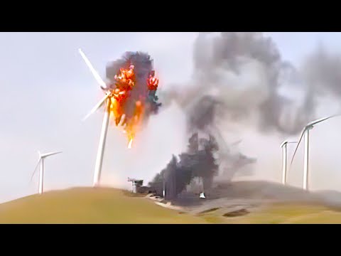 Wind Turbine Disasters Caught On Camera