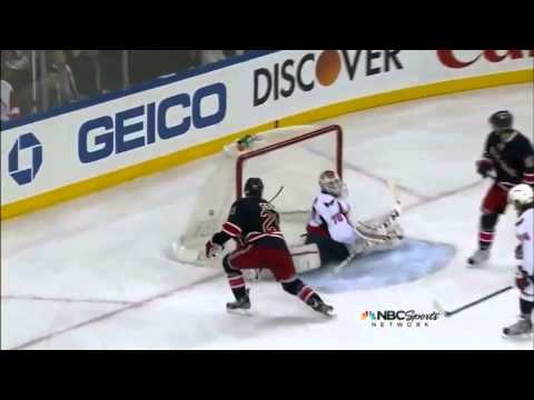 Derek Stepan Goal on One Knee vs Washington Capitals 2/17/13