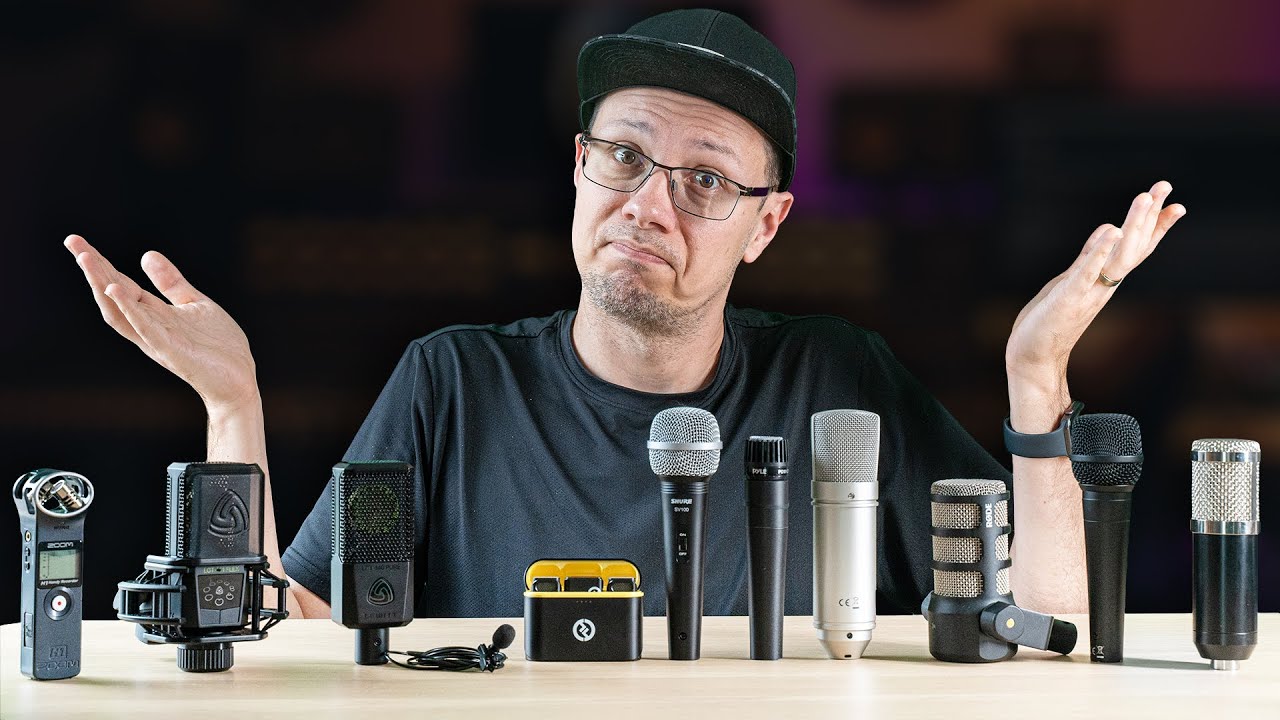 TUDO Sobre Microfones - O MIC CERTO pra VOCÊ