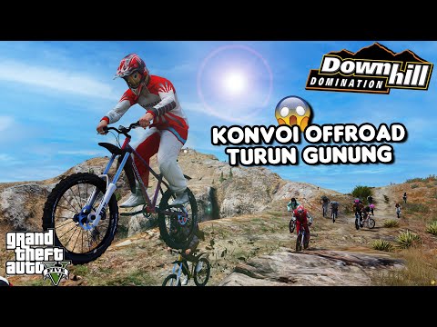 KONVOI OFFROAD TURUN GUNUNG - GTA 5 ROLEPLAY