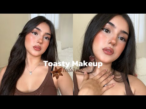 Toasty makeup tutorial✨🤎 explained in detail