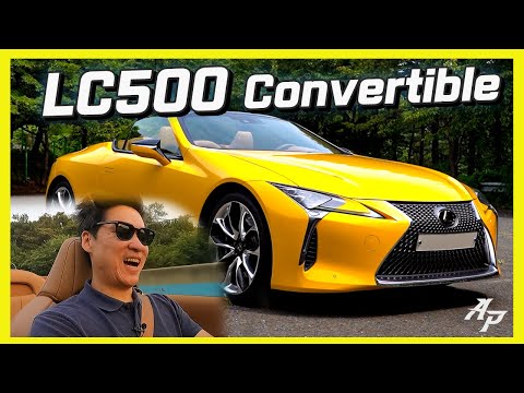 The 2021 Lexus LC500 Convertible – the best sounding Lexus Convertible!