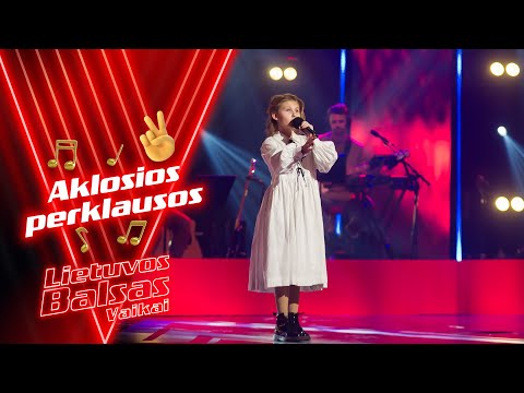 Emilija Galaguzaitė - Leiskit | Blind auditions | The Voice Kids. Lithuania S3