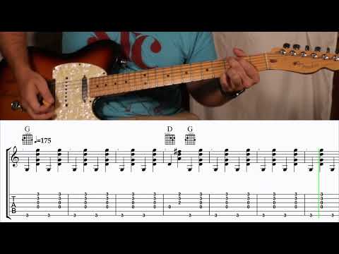 How to Play the Chords to Stay a Little Longer on Guitar with TAB
