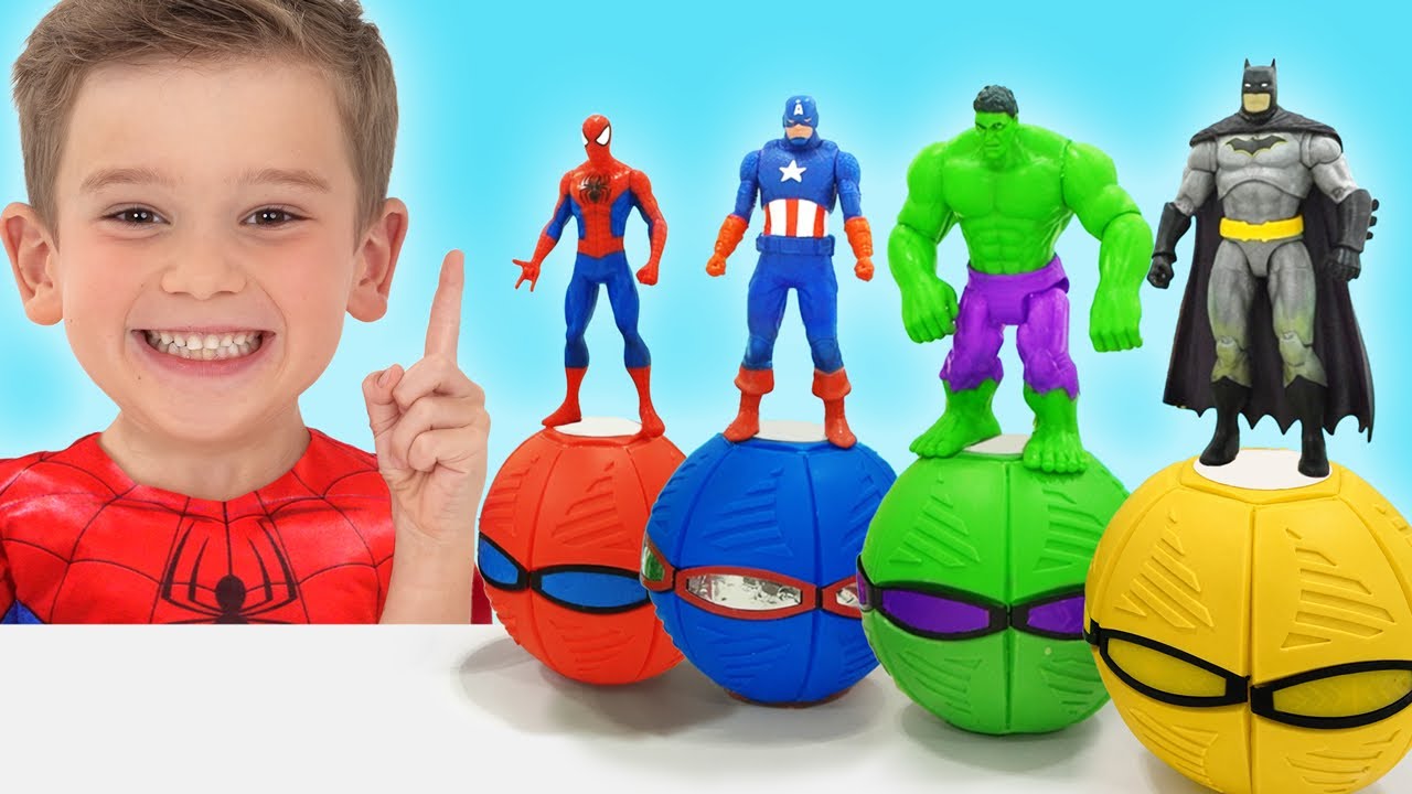 Mike gets SUPERPOWER with Magic Power Balls!