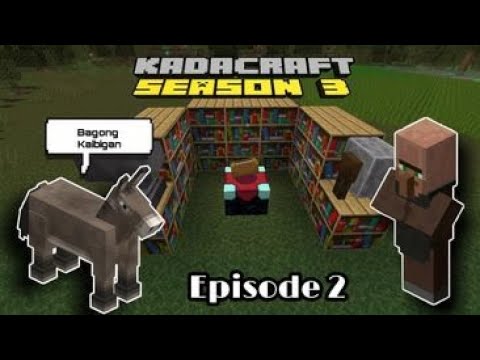 KadaCraft Season 3 | Episode 2 : Enchanting Table and Villager