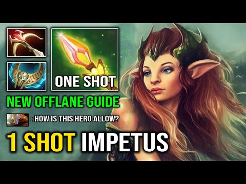 WTF 1 Shot Impetus Revenant's Brooch Enchantress Deleted 10K MMR Juggernaut Dota 2