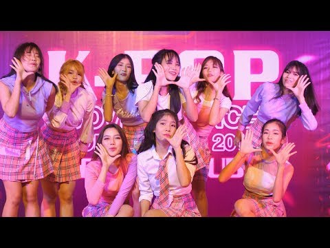 170716 [4K] Mistine cover PRISTIN - Roller Coaster + WEE WOO @ The Hub Cover Dance 2017 (Audition)