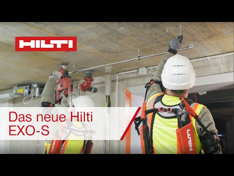 Hilti EXO-S - Ein Schulter-Exoskelett für das Wohlbefinden der Mitarbeiter