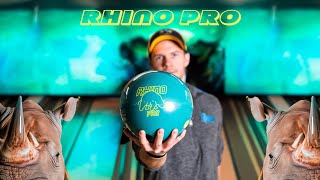 Teal Rhino Pro Bowling Ball Demo: Motion and Strikes