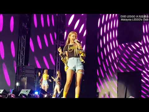 [1080p] 180818 EXID (이엑스아이디) - Night Rather Than Day (낮보다는 밤) @ KWAVE 3 Music Festival in Malaysia