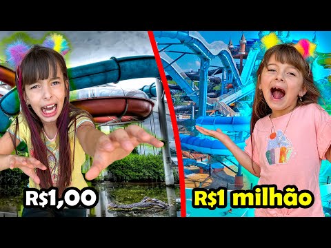 QUEM FICAR MAIS TEMPO NO SEU PARQUE AQUÁTICO, VENCE! - Desafio REPOSTAGEM