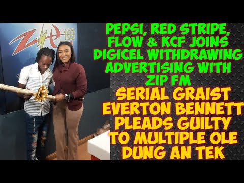 Serial gRapist Everton Bennete Pleads Guilty/Flow, Pepsi, KFC & Red Stripe Joins Digicel In Zip Case