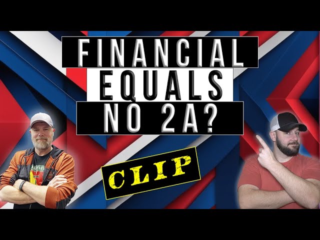 Should you get banned from the 2A for a FINANCIAL Crime?  Write a bad check, lose your Rights..?