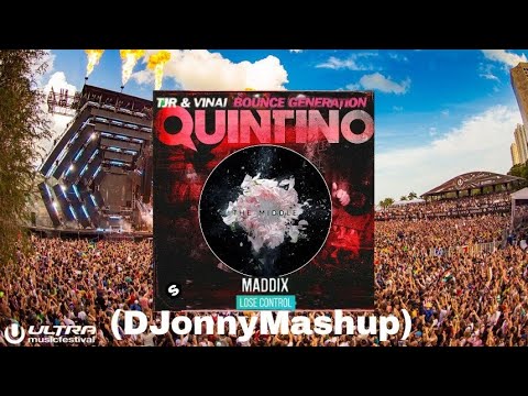 G Thing vs Lose Control vs Middle vs Bounce Generation (Hardwell Mashup) (DJonnyMashup Remake)
