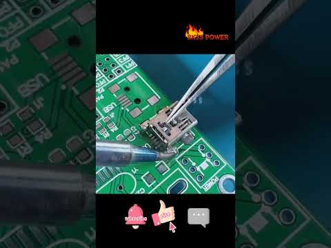 USB PORT Soldering  ! USB PORT REPLACEMENT