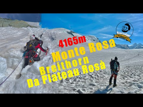 BREITHORN OCCIDENTALE 4165MT - MONTE ROSA -  UN FACILE 4000 ADATTO COME PRIMO #escursione #drone