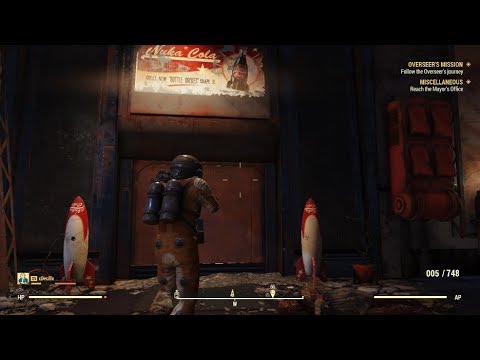 Fallout 76 - TNT Dome Key 3 & Nuka Cola Power Armor Plans Walkthrough
