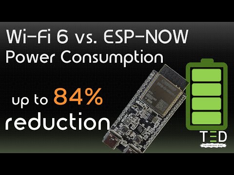Wi-Fi6 vs. ESP-NOW Power Consumption
