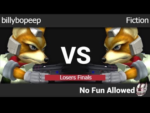 NFA 3 - TNC | billybopeep (Fox) vs Fiction (Fox) Losers Finals - Melee