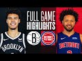 NETS at PISTONS | FULL GAME HIGHLIGHTS | December 26, 2023