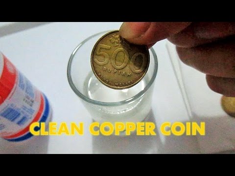 Cleaning Rusty Coins into BRIGHT AND SHINING