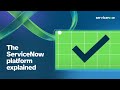 The ServiceNow platform Demo