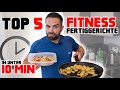 TOP 5 Fitness Fertiggerichte unter 10 Minuten (Lidl)