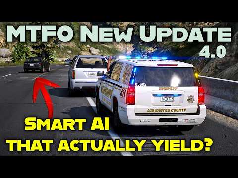 MTFO New Update | Smart AI Yielding is Crazy Good - LSPDFR
