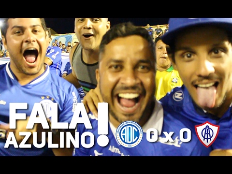FALA, AZULINO! | Confiança 0 x 0 Itabaiana | Sergipão (29/01/2017)