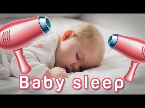 Baby Sleep Föngeräusch (schwarzer Bildschirm)