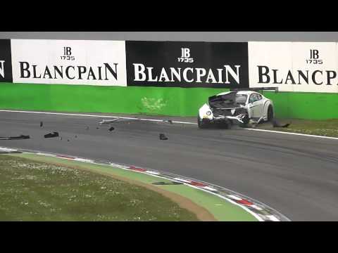 Bentley GT3 Crash Monza (Blancpian Endurance Series)