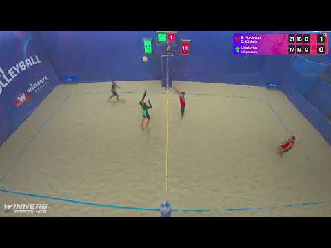21:00 B. Moldovan / O. Klishch - I. Holovko / I. Korenev 14.10.2022 | Winners Beach Volleyball