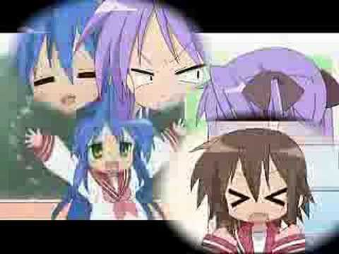 Konata Izumi アッーウッウッイネイネ（0ﾟ・∀・）(Lucky☆Star x Paffendorf Mix)