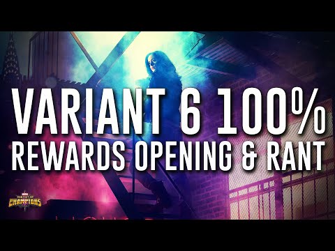 Variant 6 100% Rewards Opening & Rant - Marvel Contest of Champions