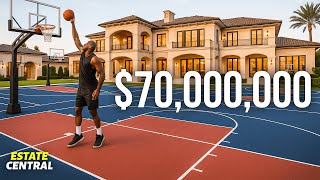 Homes with Private BASKETBALL Court You Can Buy