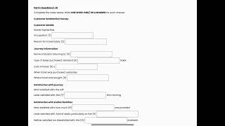Listening part one (Customer Satisfaction Survey) @ieltslisteningpro.24