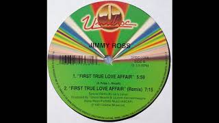 Jimmy Ross - First True Love Affair (Larry Levan Remix)